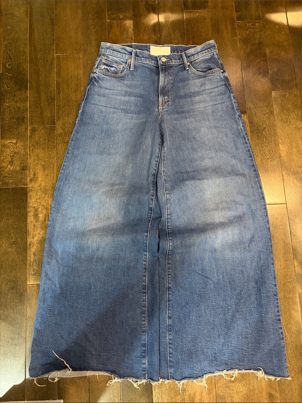 Mother The Headliner Sneak high-rise wide-leg jeans - Picture 7 of 12
